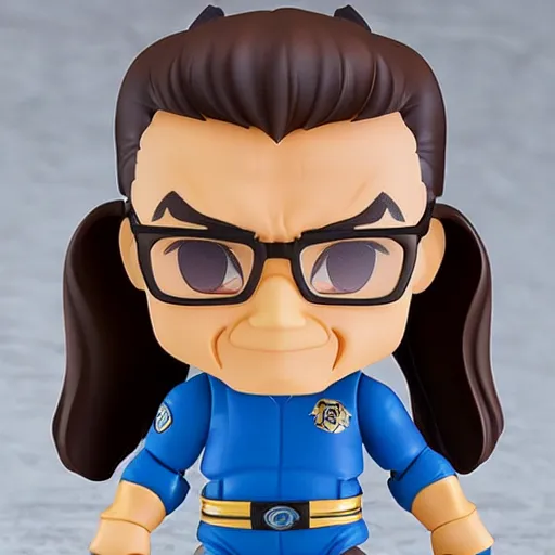 Image similar to jean - claude van damme nendoroid