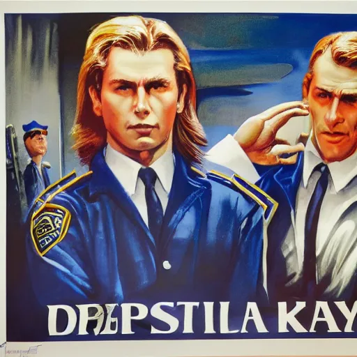 Image similar to photorealistic picture, by bob peak and alex ross, police recruitment poster, gouache and wash paints, fine details, fine intricate, fine facial proportionate, fine body proportionate, fine fix broken line, fine fix duplicate line, smooth focus, sharp details, bokeh, 4 k, fine 5 k details