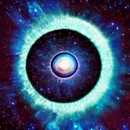 Image similar to the eye of the universe