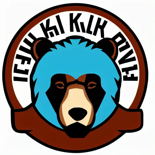 Image similar to concept logo design for a grizzley bears football team