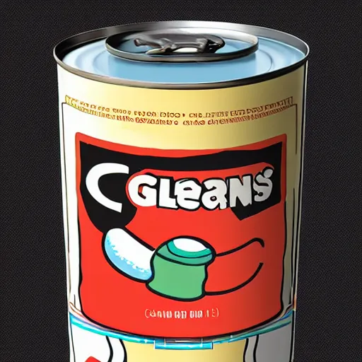 Prompt: cartoon can of beans dancing—cfg_scale -10