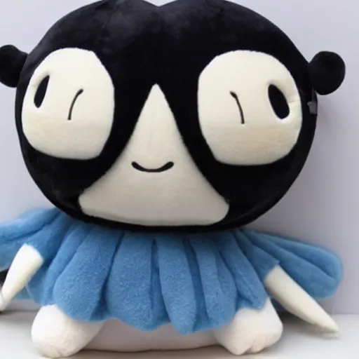 Prompt: cute fumo plush of the nasty girl who told rumors behind everybody's back