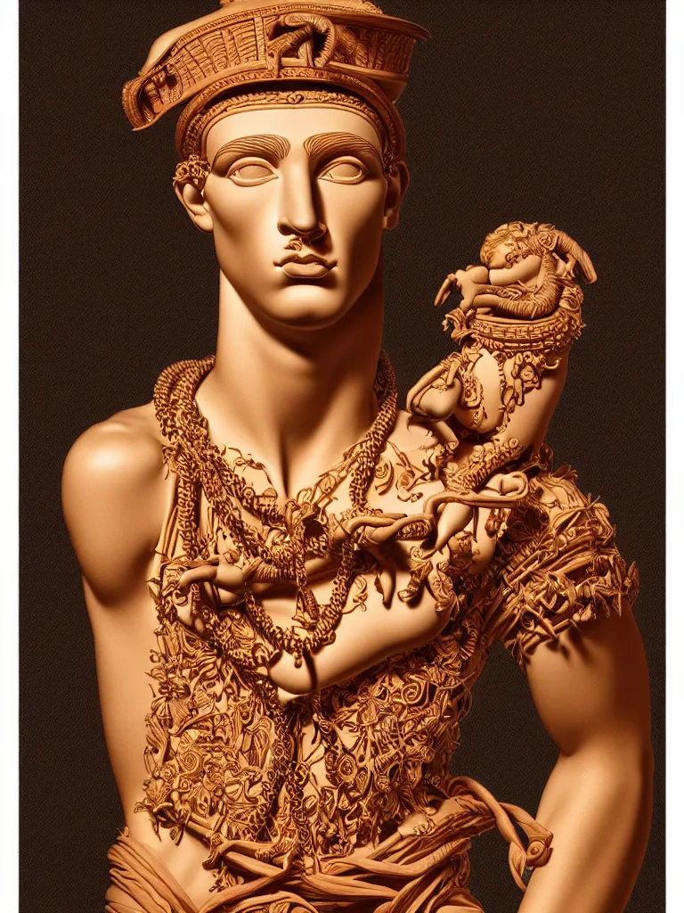 Image similar to hermes portrait, very beautiful, highly detailed, intricate, photography