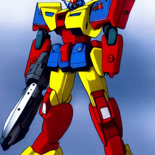 Image similar to gundam rx-78 holding a shield portrait