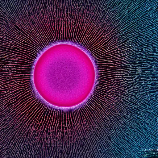 Image similar to scanning electron microscope image of a nanomachine eukaryote, false color, MIT technology review, Nature journal cover, nobel prize, popular science, 8k ultra HD, sharp focus