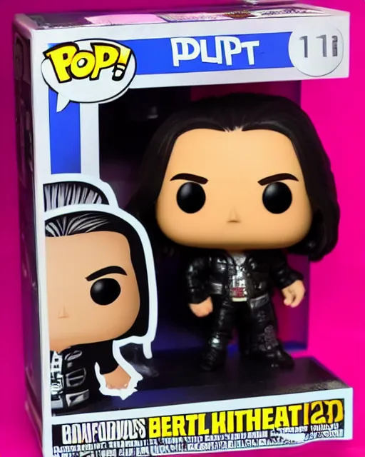Image similar to Bret Hart Funko Pop. Photographic, photography