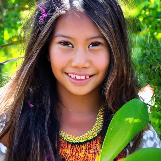 Image similar to beautiful Hawaiian girl