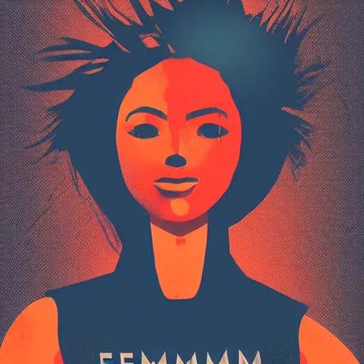 Image similar to feminism. female empowerment, women's rights, power, cool. trending on artstation.