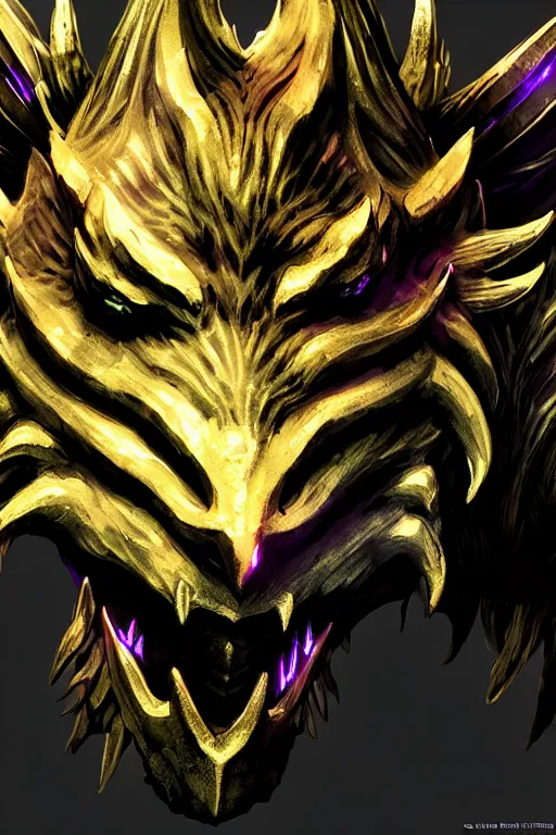 Image similar to Charr tempest of Guild Wars 2, concept art, close-up, digital art, hyper-realistic, highly detailed