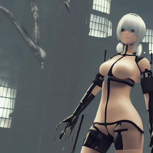 Image similar to Nier Automata