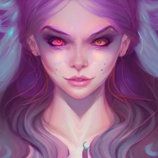 Prompt: a portrait of a beautiful sorceress, art by lois van baarle and loish and ross tran and rossdraws and sam yang and samdoesarts and artgerm, digital art, highly detailed, intricate, sharp focus, Trending on Artstation HQ, deviantart, unreal engine 5, 4K UHD image