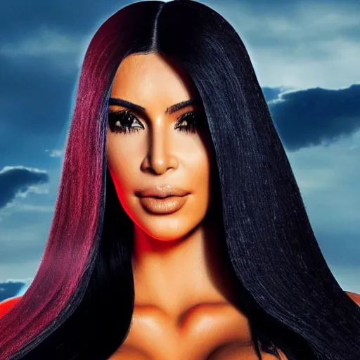 Image similar to kim kardashian in star wars as an evil sith, 8k resolution, full HD, cinematic lighting, award winning, anatomically correct