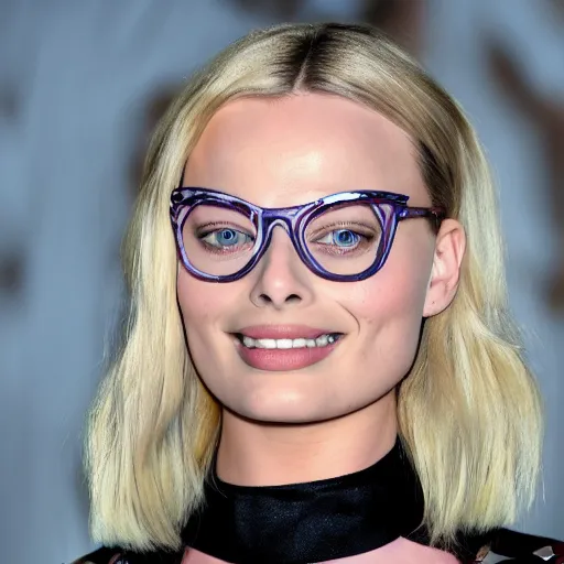 Image similar to Margot Robbie as Angelica Pickles in Rugrats, 8k full HD photo, cinematic lighting, anatomically correct, oscar award winning, action filled, correct eye placement