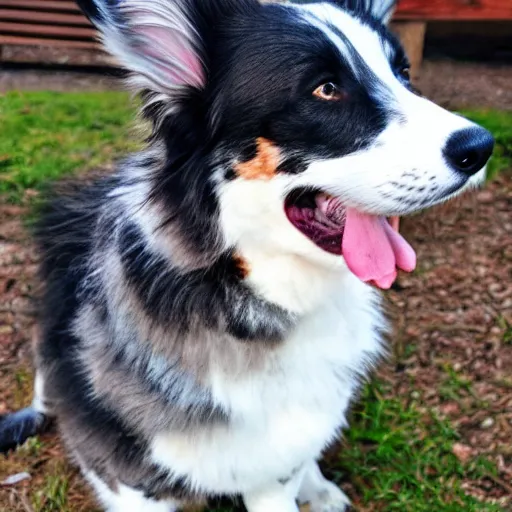 Image similar to blue merle cardigan corgi