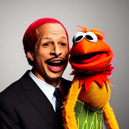 Prompt: the eric andre show muppets