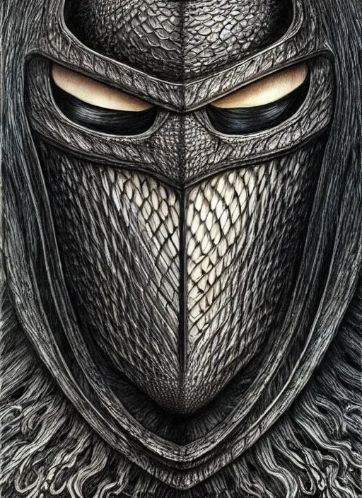 Image similar to berserk, kantaro miura, hyperrealism, intricate detailed