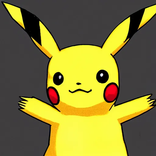 Image similar to pikachu by keiji inafune