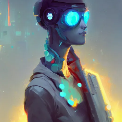 Image similar to portrait of a lowlife cybernetic junkie vagabond, cyberpunk art by pete mohrbacher and guweiz and josan gonzalez, graphic novel, artstation, deviantart, pinterest, 4 k uhd image