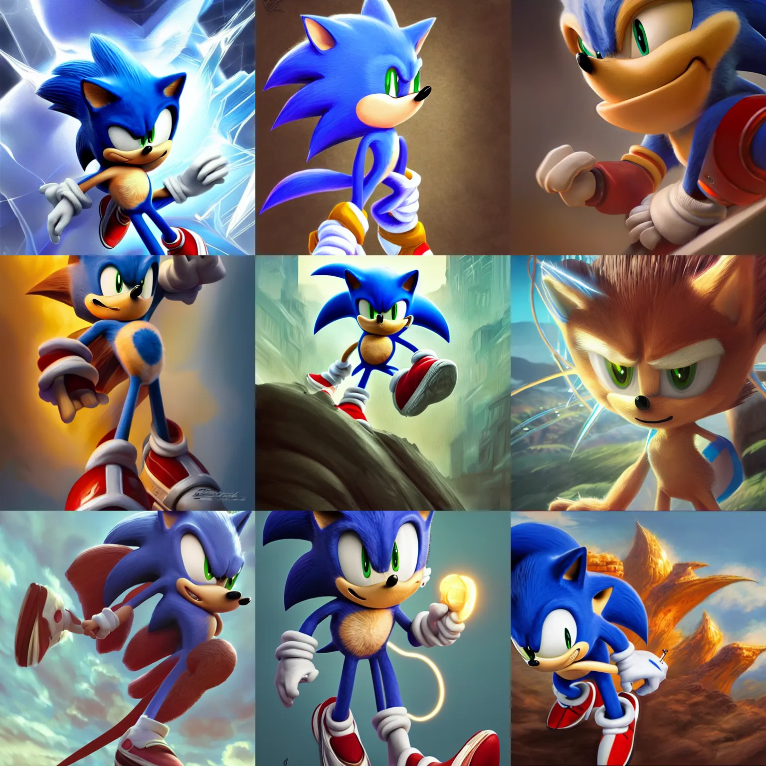 Sonic the Hedgehog Art