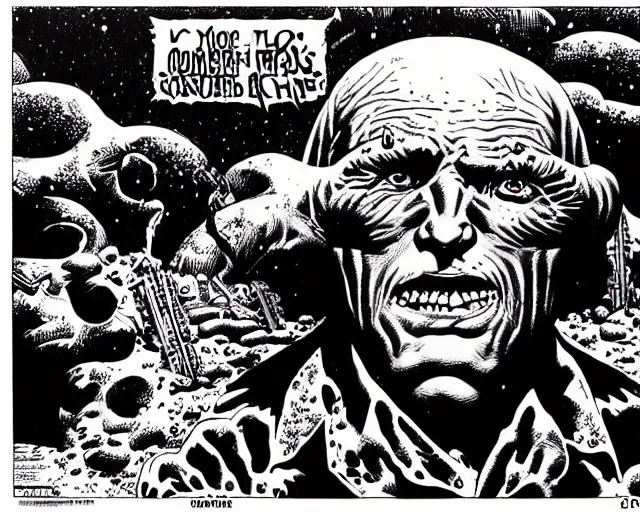 Image similar to richard corben