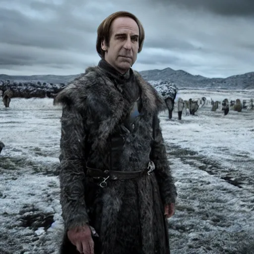 Prompt: Saul Goodman in the Game of Thrones (2011)