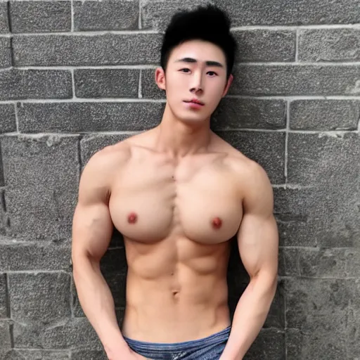Image similar to korean muscle boy 2 0 years old