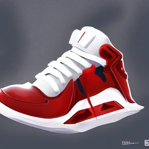 Image similar to basketball sneaker concept art, artstation, sharp focus, illustration, concept art by tooth wu