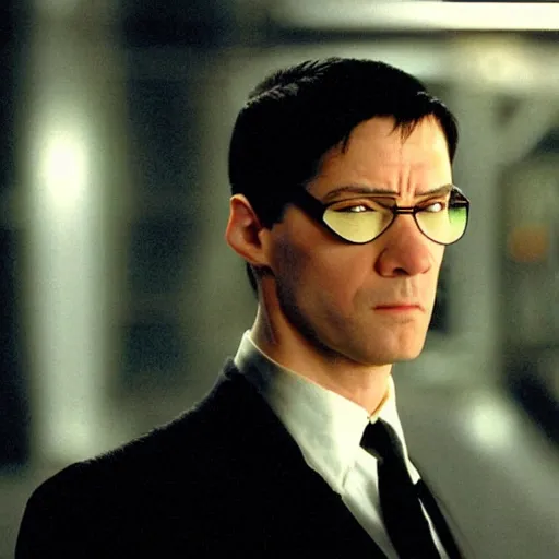 Prompt: ian malcom in matrix