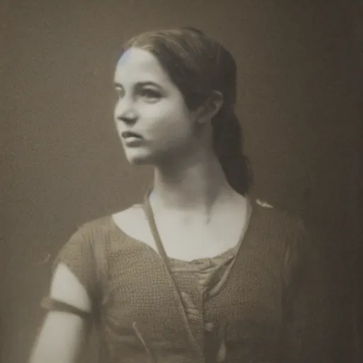 Prompt: photo of young woman by charles baxter