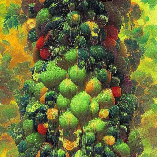 Prompt: tall soft reflective New York fractal parakeet bush food amarone , by Robert Henri and Vincent Di Fate and Johfra Bosschart , masterpiece , Rendered in Cinema4D , abstract