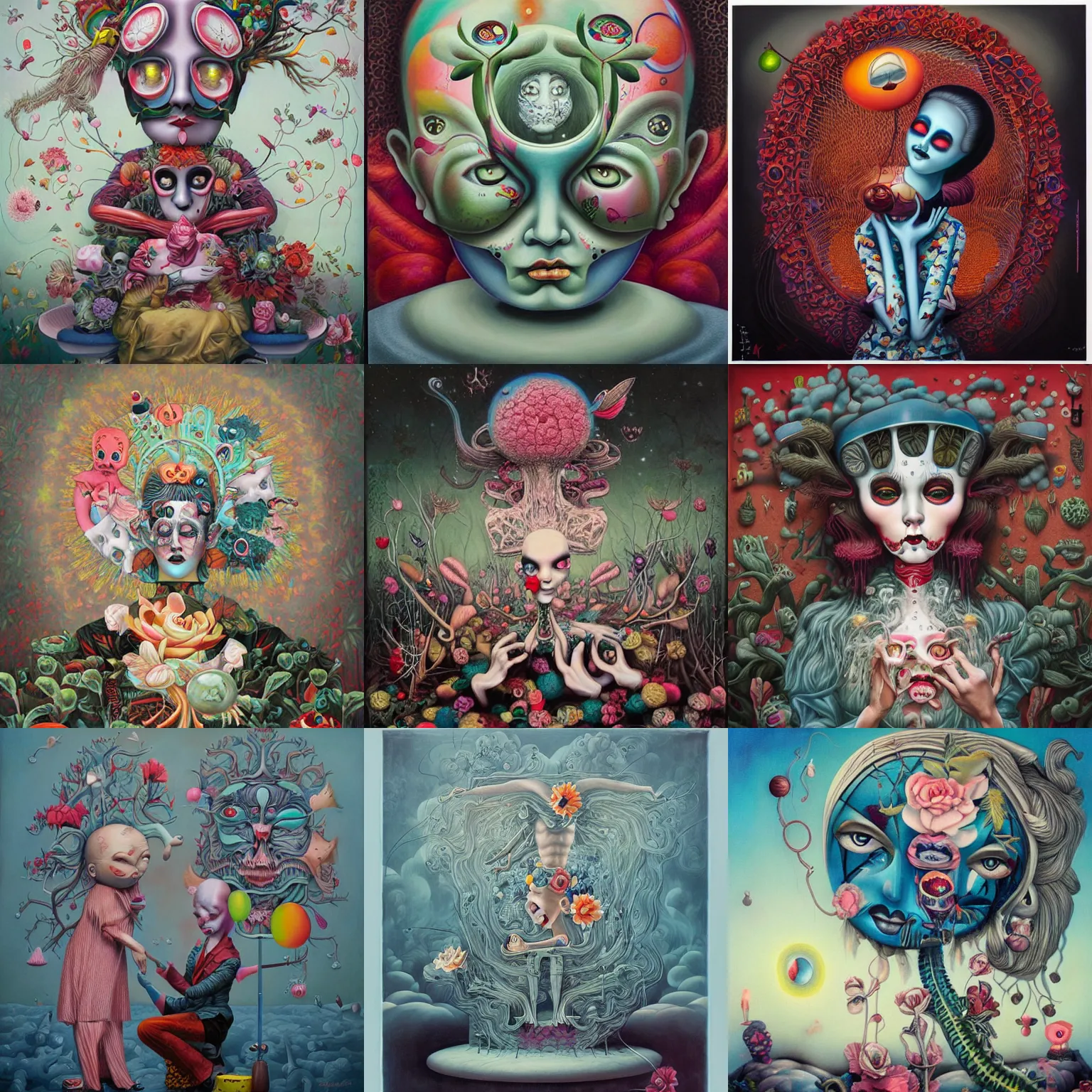 Prompt: painting by rik oostenbroek, james jean, mark ryden