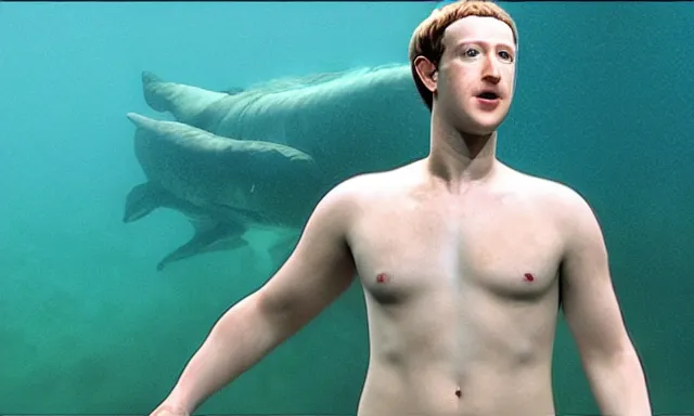 Prompt: mark zuckerberg, mermaid king of the ocean, photorealistic, cinematic lighting, highly detailed, marvel cinematic universe