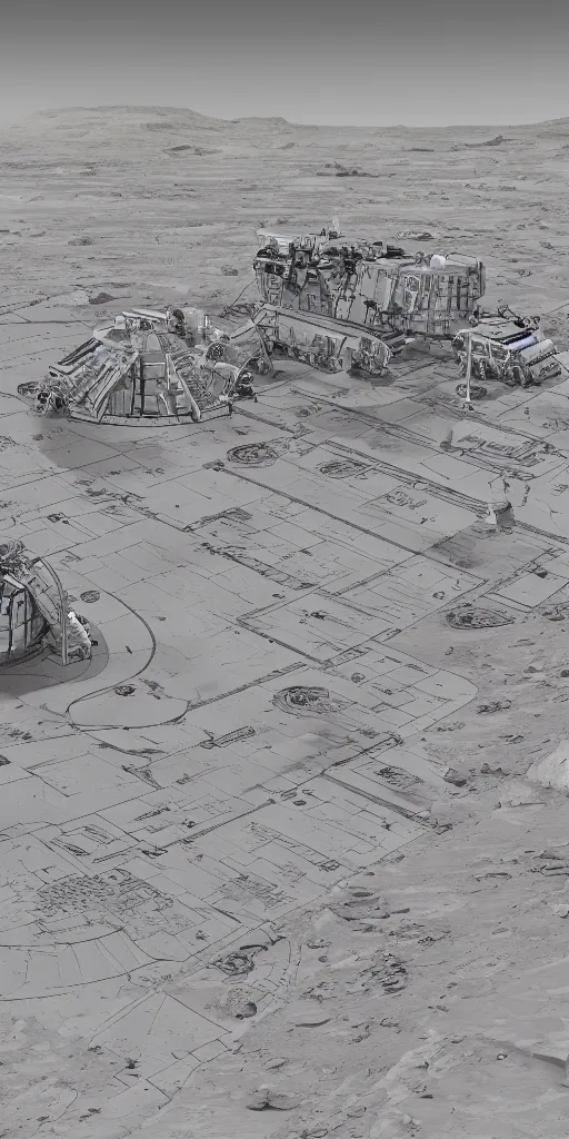 Prompt: mars base, architectural planning, future technology, high detail, 8 k, sketch.