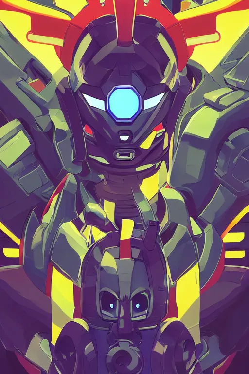 Image similar to robot ninja mask helmet megaman x zero rockman 2 0 2 2 switch game boss legacy collection fanart artsation, art gta 5 comics, behance hd by jesper ejsing, by rhads, makoto shinkai and lois van baarle, ilya kuvshinov, rossdraws global illumination ray tracing