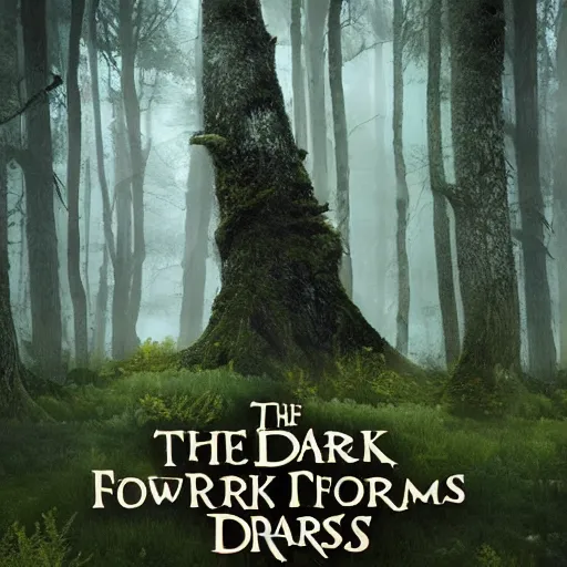 Prompt: the dark forest dreams go to die in