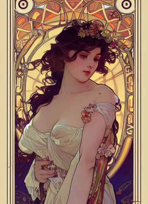 Image similar to romance book cover illustration art by artgerm alphonse mucha, wlop