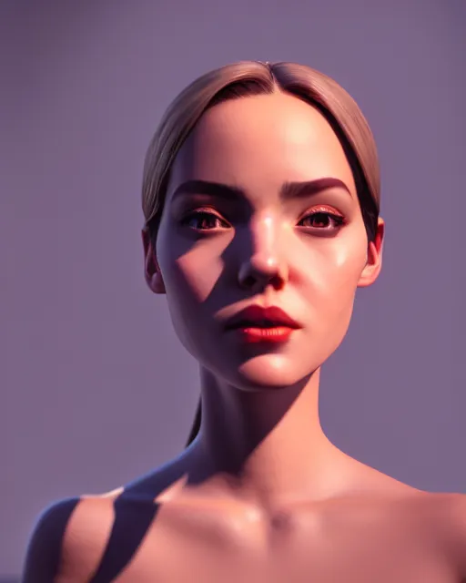 Image similar to 4 - dimensional girlfriend, face, beutiful, masterpiece, artstation | | octane render, 8 k, phisics, realistic shadows, raytracing, hd