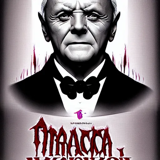 Image similar to anthony Hopkins as dracula, photorealistic, movie promo, movie poster, crisp, 4k