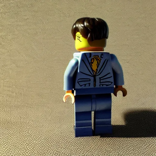 Image similar to John Lennon, minifigure, hyperrealistic, photos, Flickr