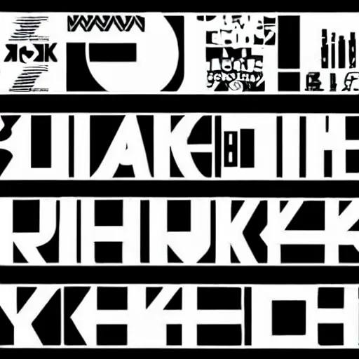 Image similar to black on white graphic design stickers in style of david rudnick, eric hu, y 2 k, brutalism