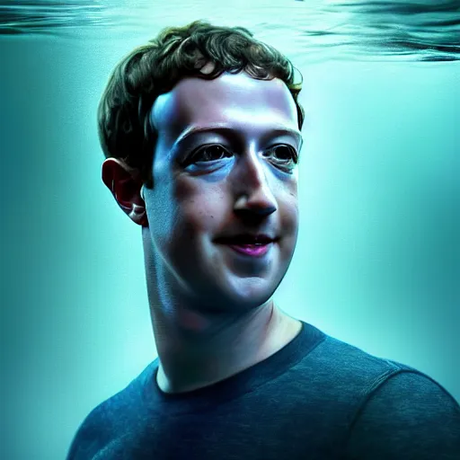 Image similar to mark zuckerberg as water made of water, award winning stunning water photography, extremely detailed, artstation, 8 k, sensual lighting, incredible art, wlop, artgerm