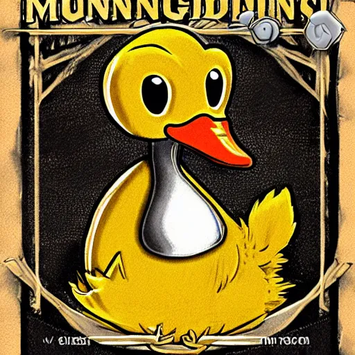 Prompt: D&D monstrous duck