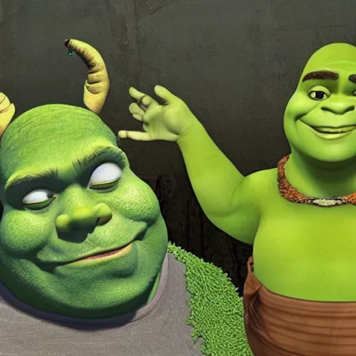 Image similar to shrek lgtbq