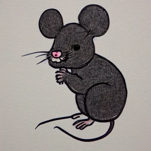 Prompt: a mouse in the style of James jean