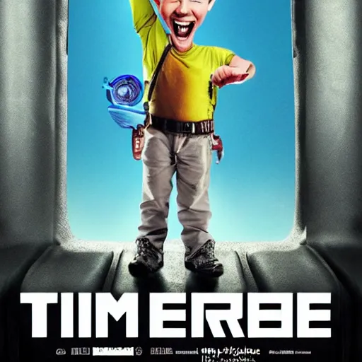 Image similar to tim from the show tim / : tims adventure, movie poster