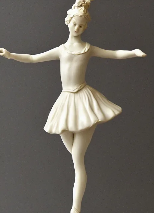 Image similar to the ballerina porcelain statue