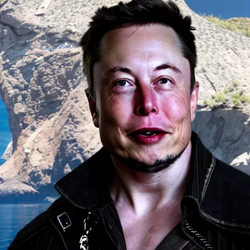 Image similar to elon musk as a pirate