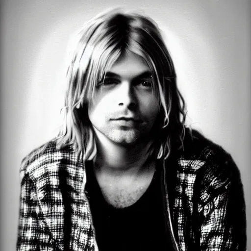 Image similar to rock star kurt donald cobain