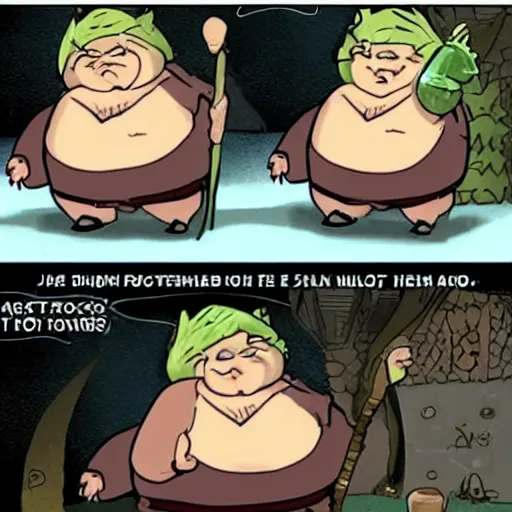 Image similar to stupid fat hobbit, he ruins it