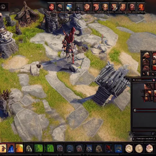 Image similar to divinity original sin 2, div os 2, div 2, group chat icon